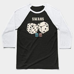 swans Baseball T-Shirt